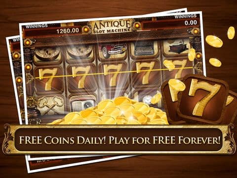 Antique Slots Classic Casino Simulation 777 Machines Free screenshot 2