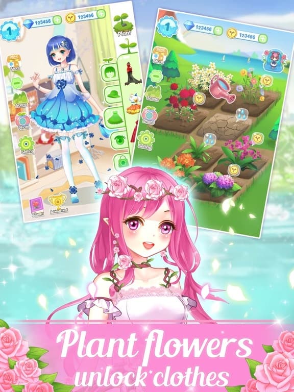 Princess Garden Dressup screenshot 3