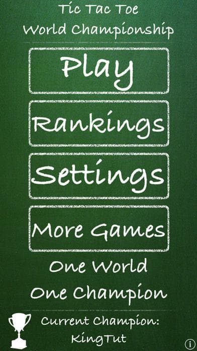 Tic Tac Toe World Championship Free! screenshot 4