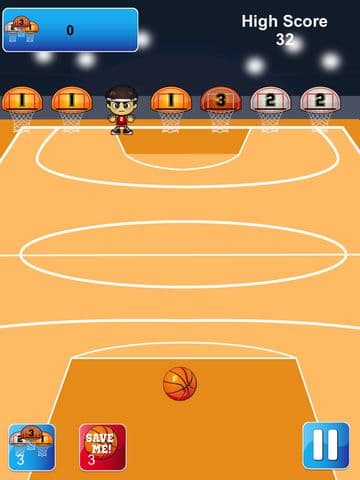 Basketball - 3 Point Hoops screenshot 3