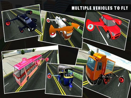 Flying Car Driving Simulator screenshot 3