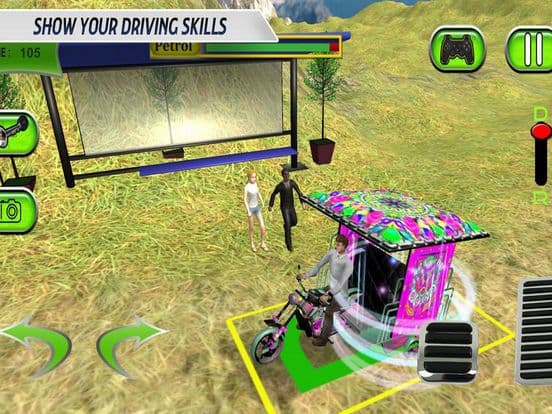 Rikshaw Visit Mountain Tourist screenshot 3