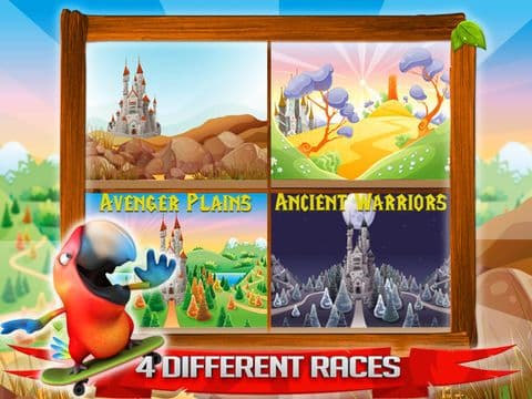 Dragon Racer - Fantasy Skateboard Game screenshot 5