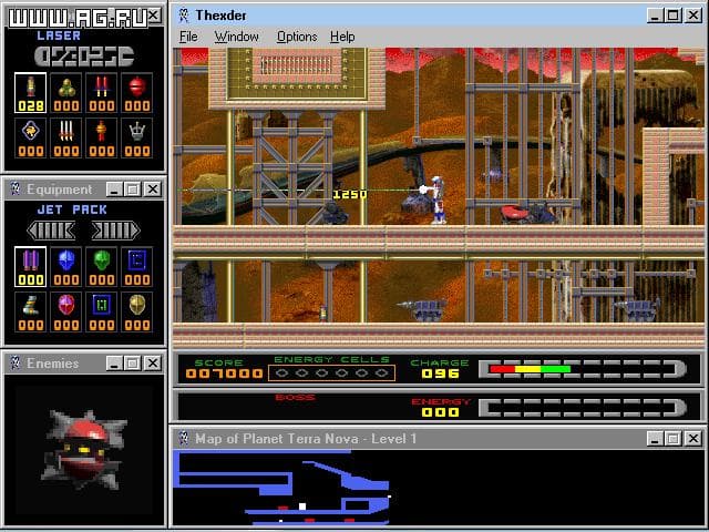 Thexder screenshot 2