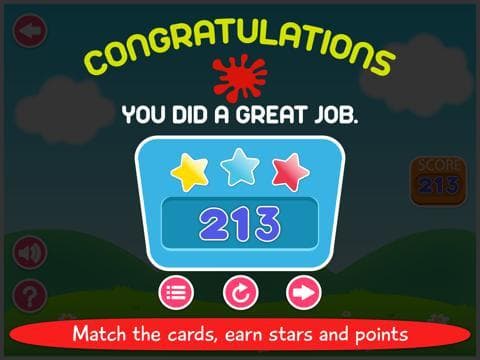 First Words Memory Cards Free by Tabbydo: Twinmatch learning game for Kids & Toddlers