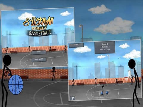 Stickman Street Basketball screenshot 6