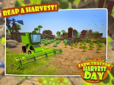 Farm Tractor - Harvest Day 3D