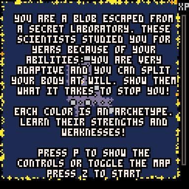 Blob blob blob! screenshot 2