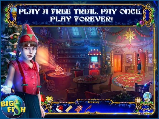 Yuletide Legends: The Brothers Claus Hidden Object screenshot 2