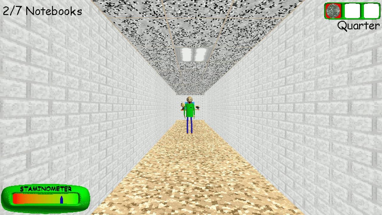 Baldi Becomes Happy While Chasing You!! screenshot 2