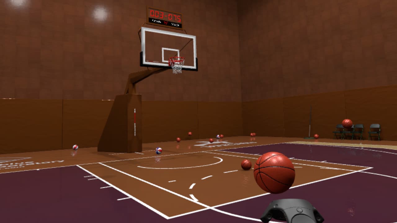 VR SHOOT AROUND - Rialistic basketball simulator screenshot 5