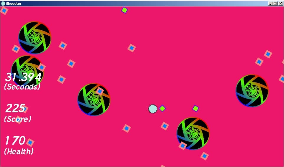 Shoooter (developed with a free cross-platform game engine, RCBasic) screenshot 3