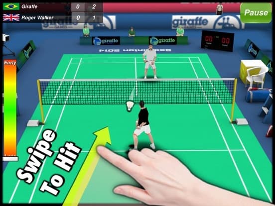 Badminton 3D Champion screenshot 2
