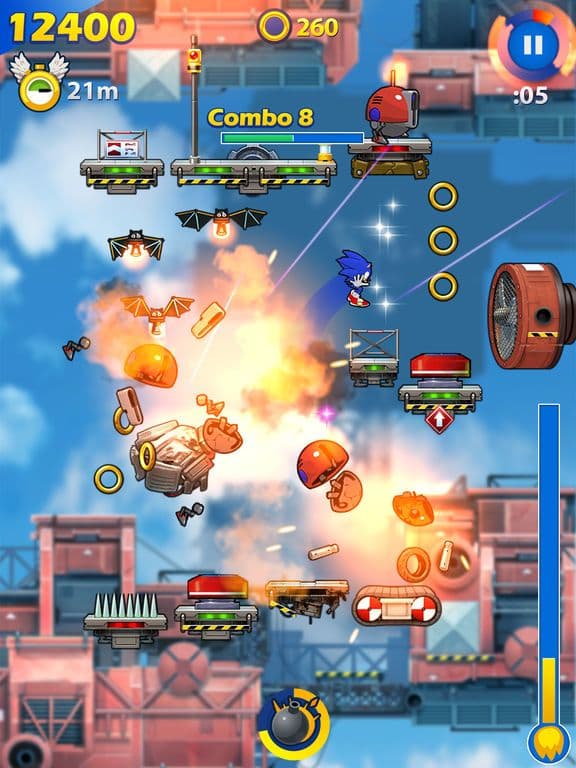 Sonic Jump Fever screenshot 2