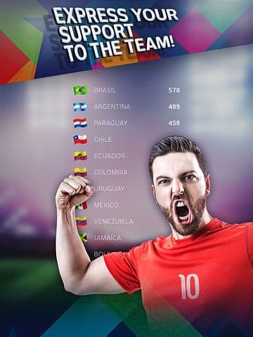 Free kick challenge - Copa America 2015 edition screenshot 5