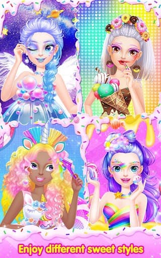 Sweet Princess Candy Makeup screenshot 5