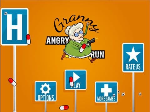 Angry Grandma Run Games:Crazy - The most fun games for the bad grandma in you! screenshot 2