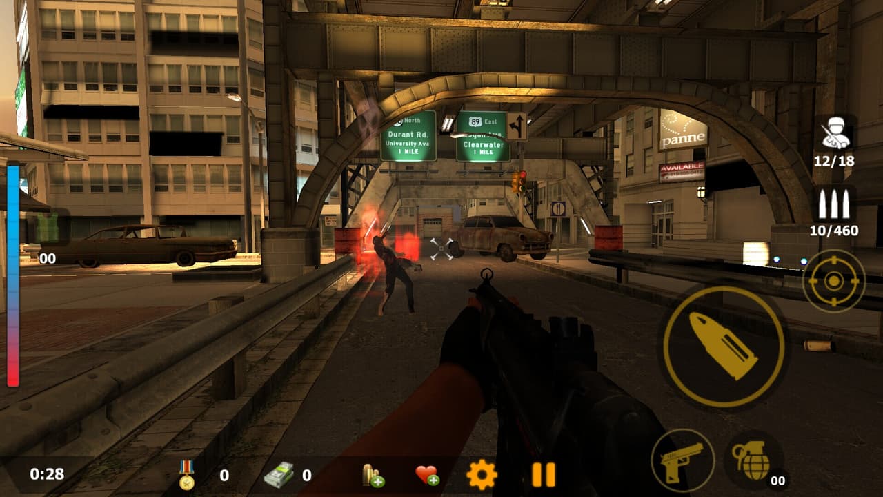 Zombies in Metropolis screenshot 2