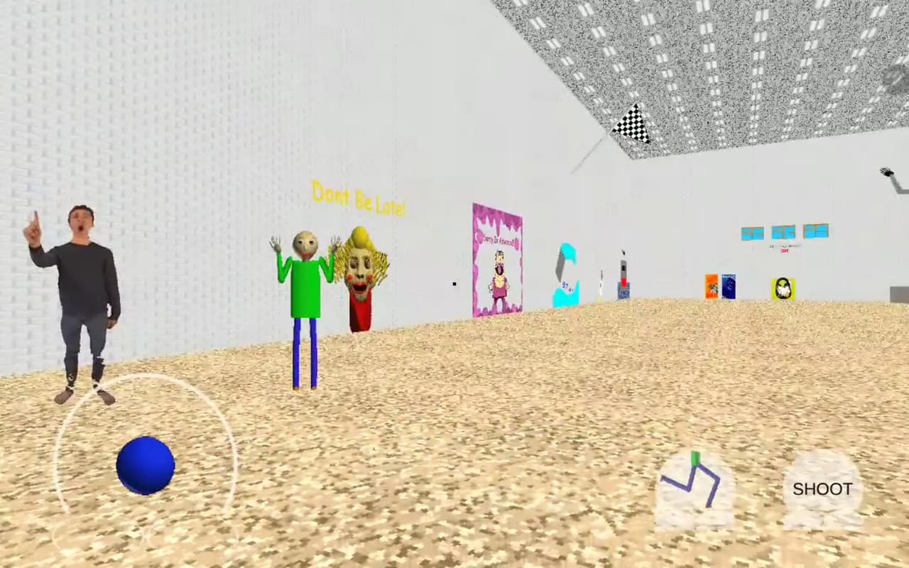 Baldi basics in minigames 2 android screenshot 3