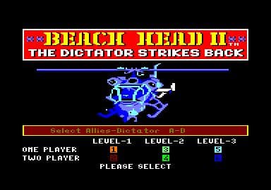 Beach Head II: The Dictator Strikes Back screenshot 3
