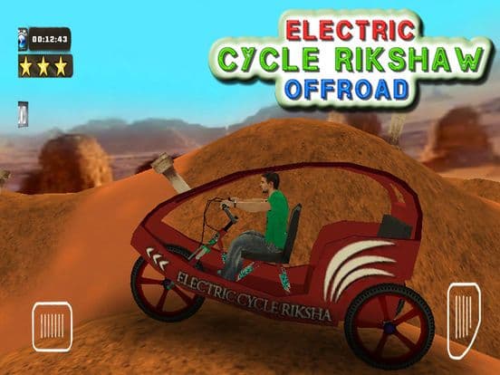 Electric Cycle Rickshaw Offroad screenshot 4