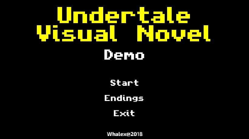 Undertale VN Demo screenshot 2
