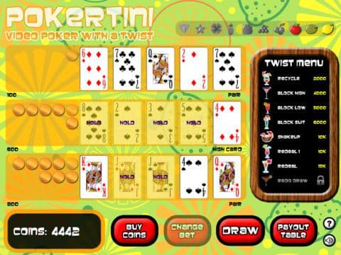 Pokertini: Video Poker With A Twist! screenshot 3