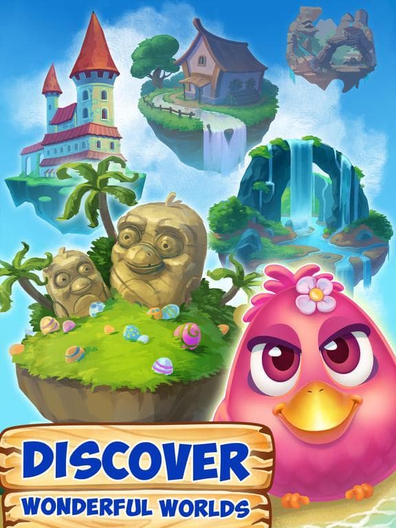 Bubble Birds 4: Match 3 Puzzle Shooter Game screenshot 3