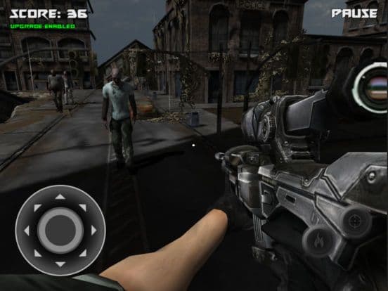 Sniper 3D Zombie - City Apocalypse screenshot 2