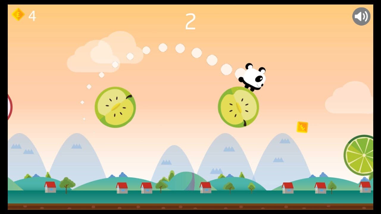 Runner Fruit Jumping screenshot 3
