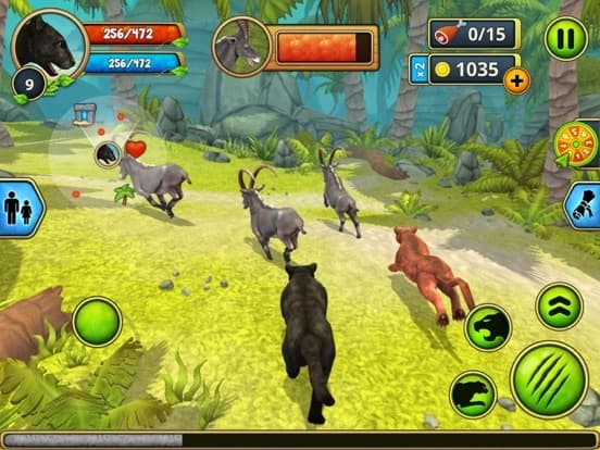 Panther Family Sim: Jungle screenshot 6