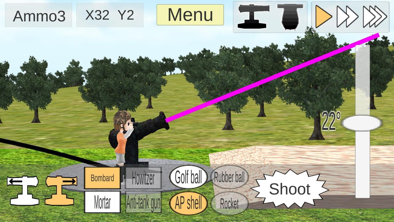 Cannon Golf for Android screenshot 3