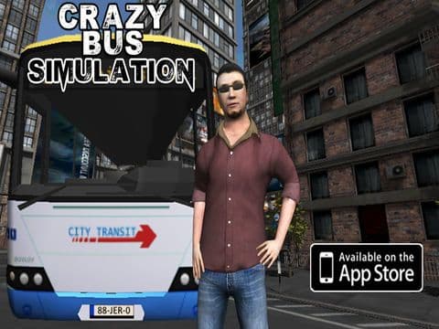 Crazy Bus Simulator 3D HD screenshot 2