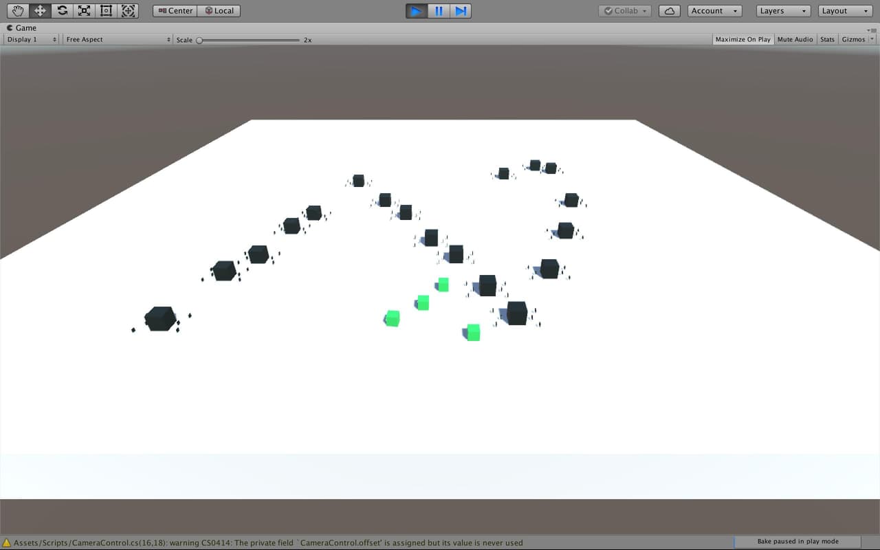A* Implementation screenshot 2