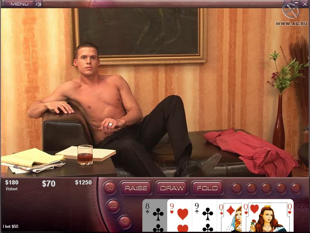 Video Strip Poker Boys screenshot 3