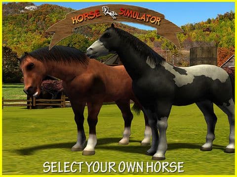 Horse Simulator - Wild Animal Riding Simulation Game to enjoy in Real 3D Farm Fields screenshot 3