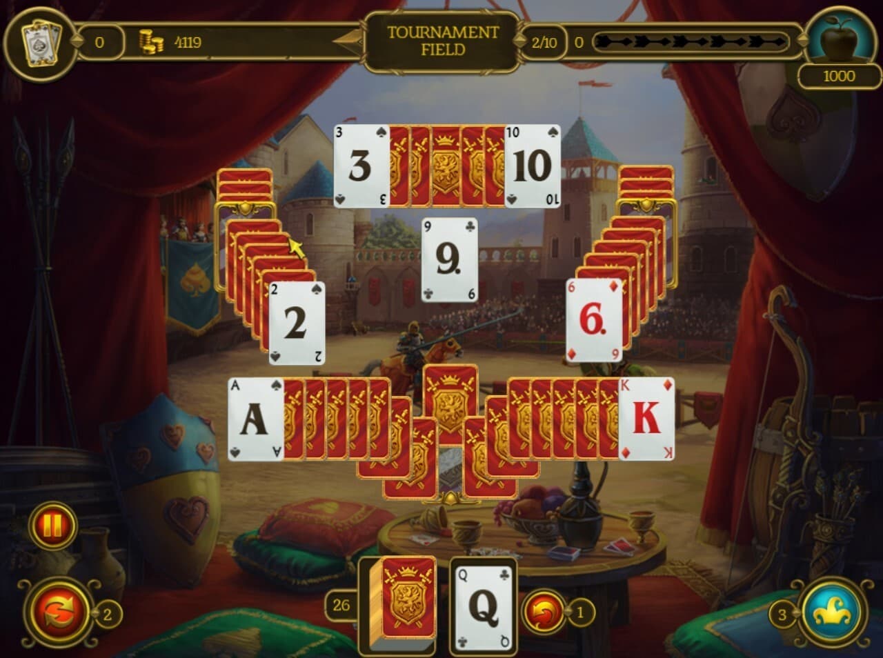 Knight Solitaire 3 screenshot 2