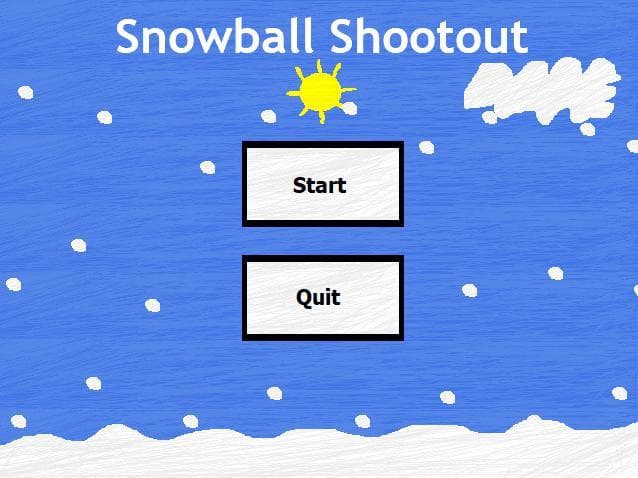 Snowball Shootout screenshot 2