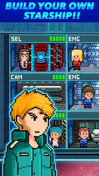Pixel Starships: 8Bit Star Ship Trek MMORPG screenshot 3