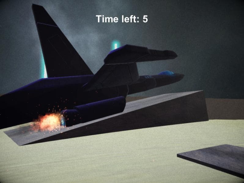 Quick! To the spaceship!