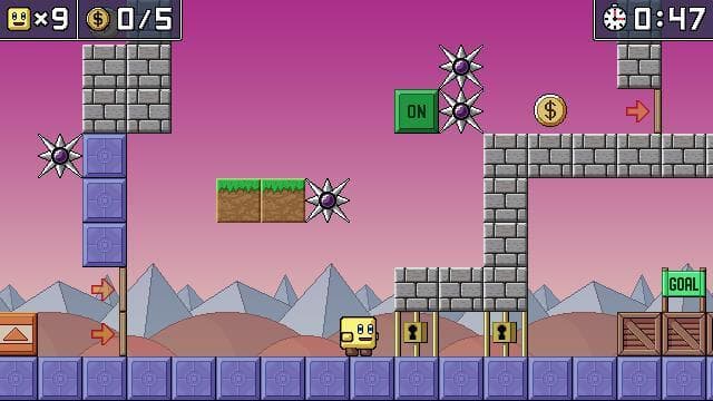 Basic Platformer (Vircon32) screenshot 3