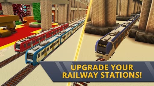 Railway Station Craft: Magic Tracks Game Training screenshot 3