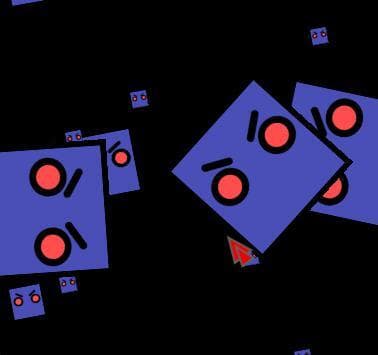 Galactic square shooter