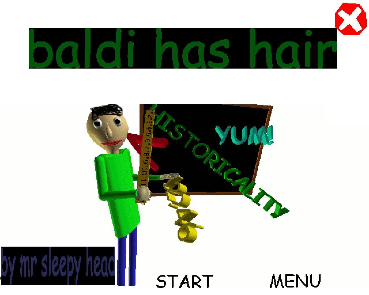 baldi has hair mod
