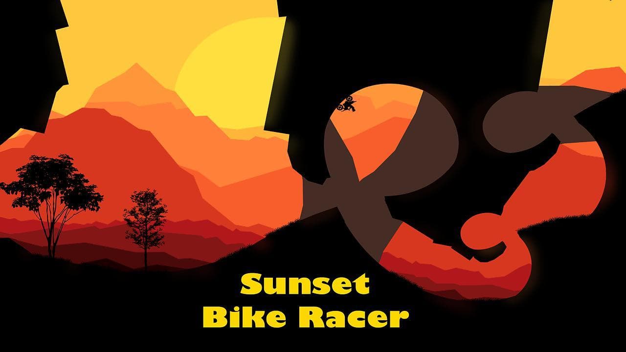 Sunset Bike Racer - 2D Motocross Racing screenshot 2