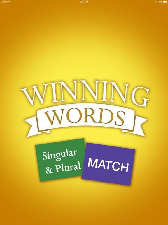 Singular and Plural Match screenshot 2