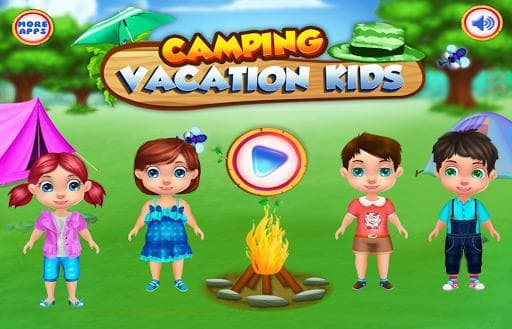 Camping Vacation Kids Games screenshot 2