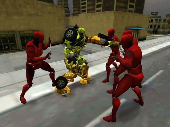 Army Robot Transform War 3D screenshot 5