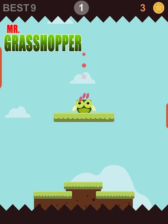 Mr. Grasshopper - Endless Jump up doodle heads screenshot 3
