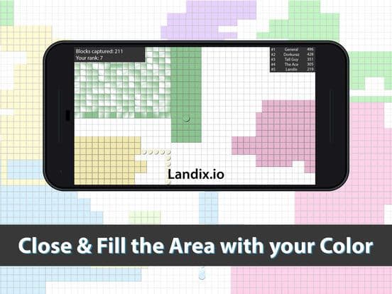 Landix.io Split Snake Cells screenshot 3